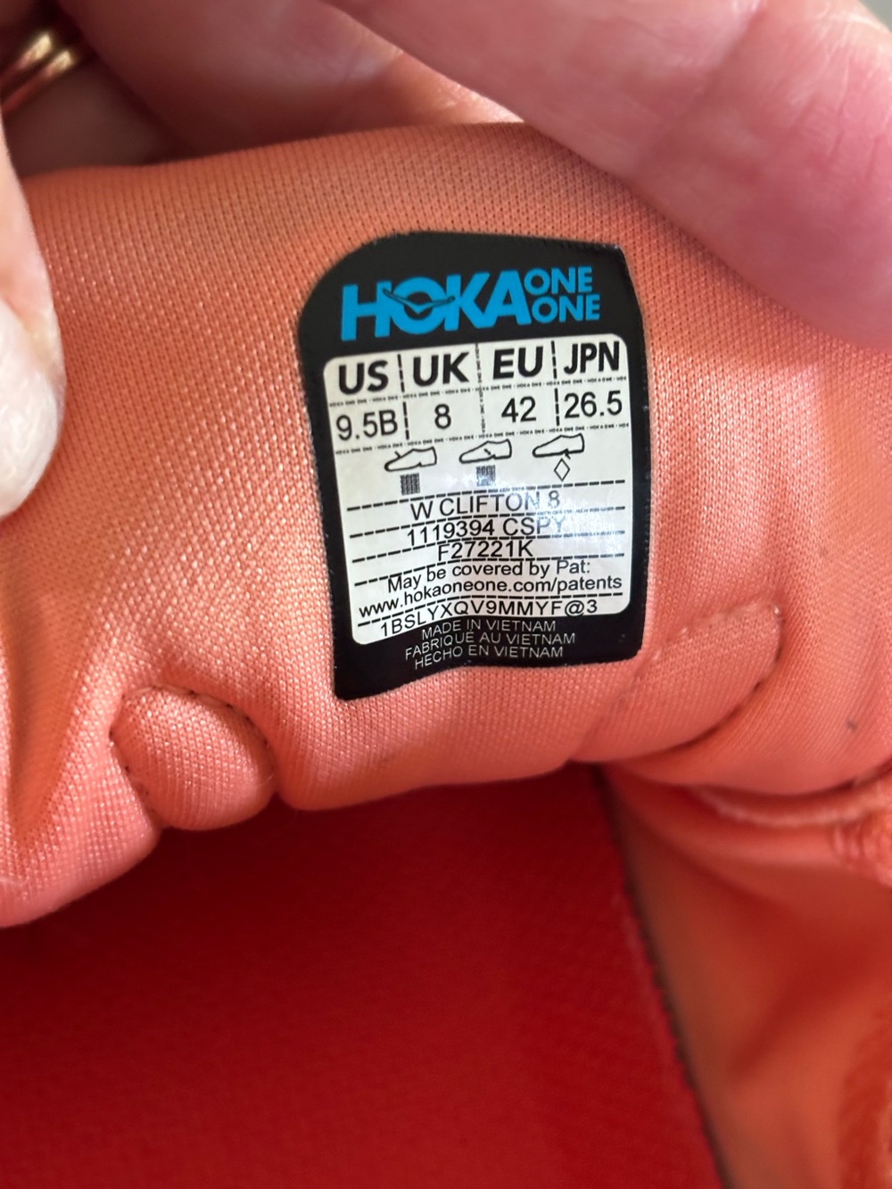 Hoka One One shoes women’s size 9.5 - Picture 5 of 7